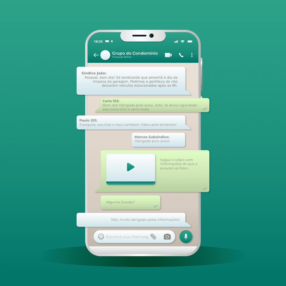 Grupo de WhatsApp do Condomínio: Boas Práticas